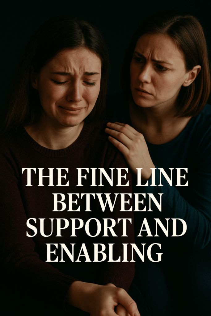 The Fine Line Between Support and Enabling