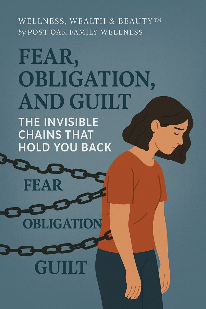 Fear, Obligation and Guilt
